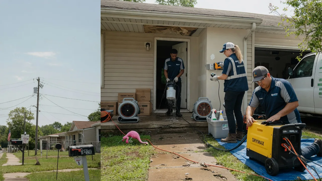 Storm Damage Water Removal in Jumpertown, MS near me